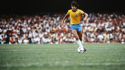 Legendäre Nummer zehn: Zico am Ball für die brasilianische Nationalmannschaft - ein WM-Titel blieb ihm aber verwehrt.