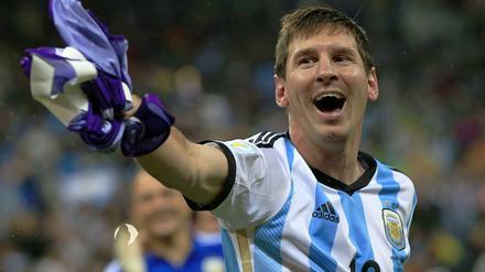 Die deutsche Mannschaft wird alles tun, damit Messi am Sonntag nichts zu lachen hat.