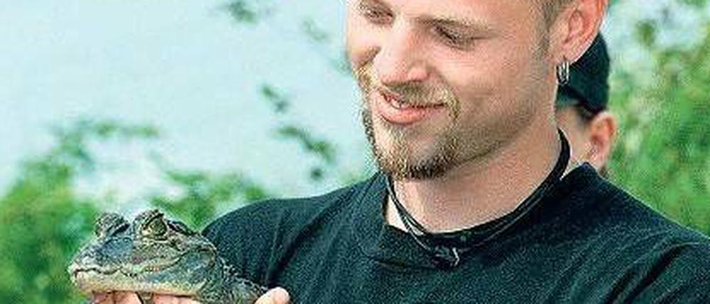 Sammy mit seinem damaligen Besitzer Jörg Zars.