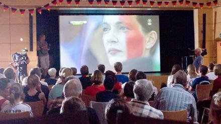 "Rudelgucken" beim WM-Viertelfinale der Jogi-Elf gegen Frankreich