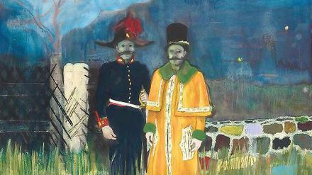 Der Londoner Kunsthändler Larry Gagosian ersteigerte bei Christie’s das Gemälde "Gasthof" (2002/04) von Peter Doig für 9,9 Millionen Pfund (12,4 Millionen Euro) 