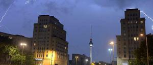 Berlin muss sich auf Hitzegewitter einstellen.