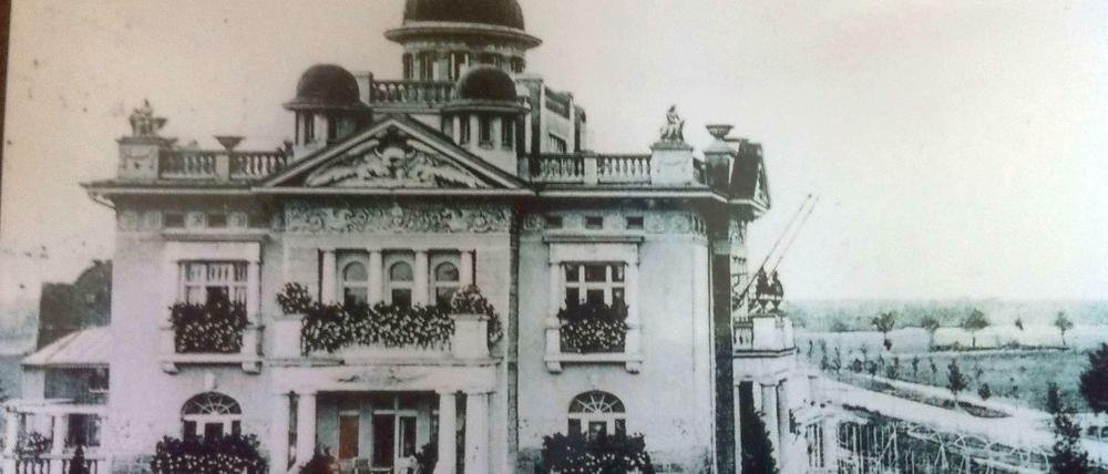 Ein Postkartenmotiv, das ebenfalls vermutlich aus dem Jahr 1910 stammt.