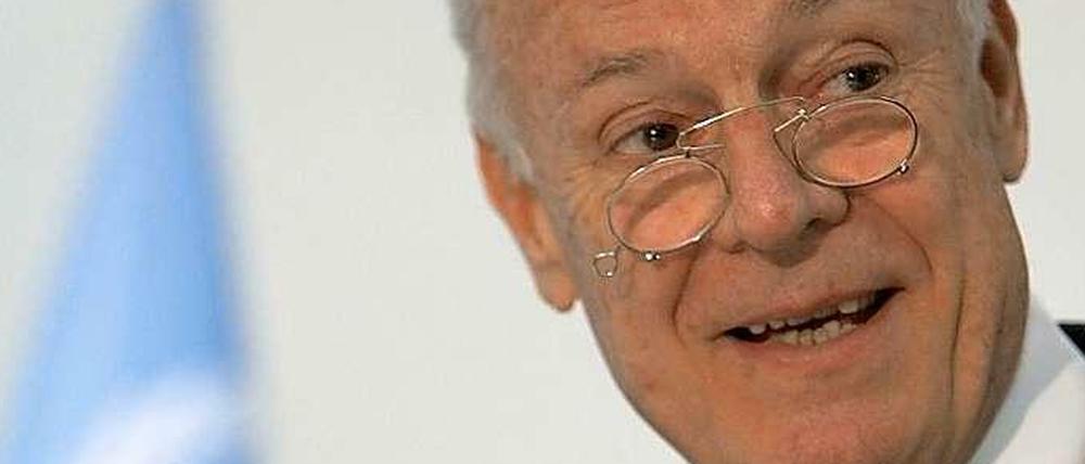 Der Diplomat Staffan de Mistura soll im Syrien-Konflikt vermitteln.