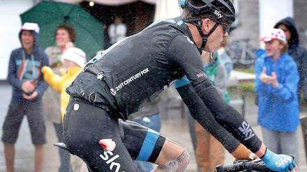 Hingefallen und ausgeschieden: Titelverteidiger Froome fährt nicht mehr mit bei dieser Tour de France. 