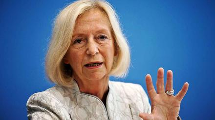 Bildungsministerin Johanna Wanka (CDU) hält das Deutschlandstipendium für einen Erfolg. 