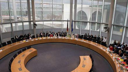 Der Petitionsausschuss des Deutschen Bundestages.