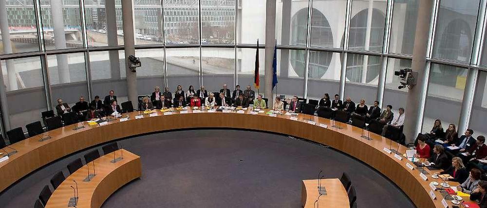 Der Petitionsausschuss des Deutschen Bundestages.