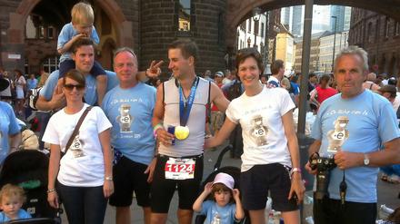 Teamleistung. Arne Bensiek (1124) ist jetzt ein Ironman.