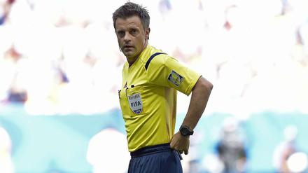 Nicola Rizzoli pfeift das WM-Finale am Sonntag.