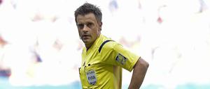 Nicola Rizzoli pfeift das WM-Finale am Sonntag.
