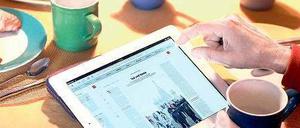 Zu einem guten Frühstück gehört die Zeitung für viele Menschen mit dazu. Immer mehr Leser abonnieren E-Paper-Ausgaben für ihre Smartphones und Tablet-PCs. 
