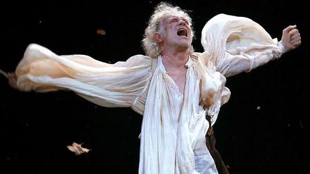 Dämon, Theatertier, Zauberkünstler. Gert Voss als König Lear im Burgtheater in Wien, 2007).