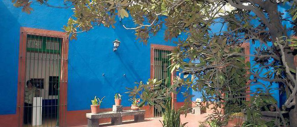 Das Haus "Casa Azul", inzwischen ein Museum, ist eine Touristenattraktion.
