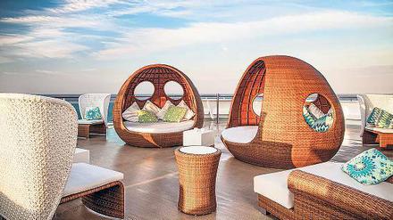 Perfekt für Paare. Die Kinderecke an Bord der „Costa Neoriviera“ ist eher klein.