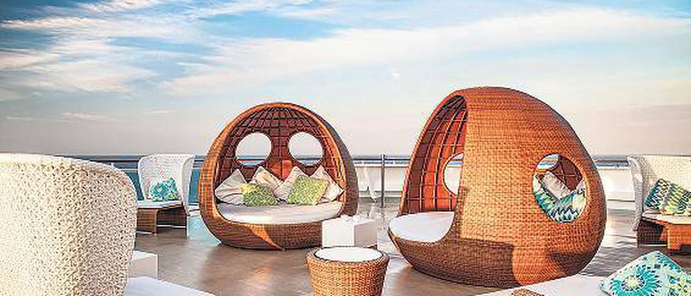Perfekt für Paare. Die Kinderecke an Bord der „Costa Neoriviera“ ist eher klein.