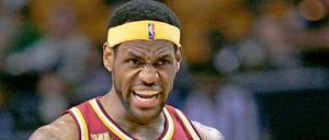 Zurück in der Heimat. LeBron James trägt künftig wieder das Cavs-Trikot.