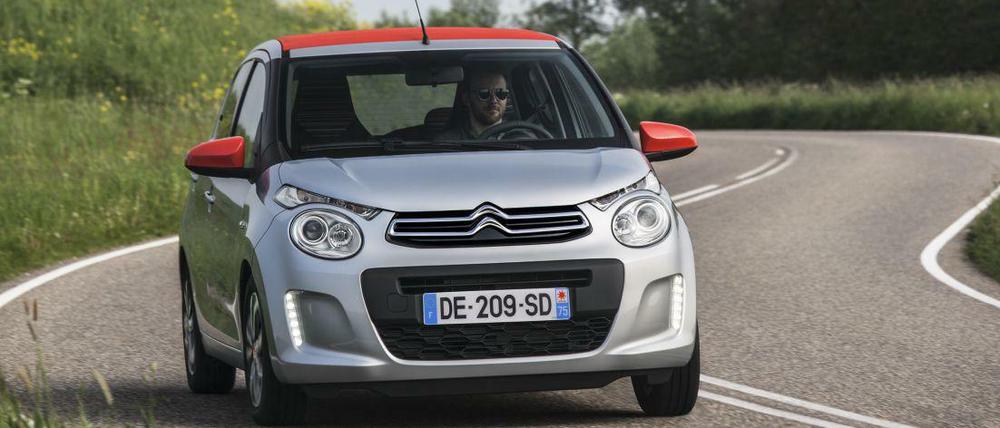 Drilling: Der neue Citroen C1 wird auf derselben Plattform hergestellt wie der Peugeot 107 und der Toyota Aygo.