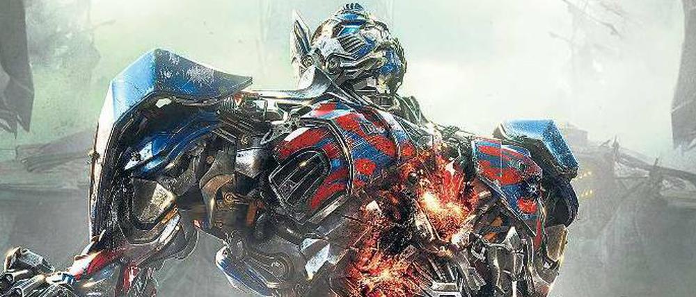 Kämpfen bis zur letzten Schraub: der Transformer Optimus Prime.