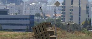 Das Abwehrsystem vor Tel Aviv.