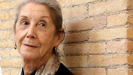 Sie wollte nicht ins Exil, kämpfte im Südafrika der Apartheid gegen den Rassismus. Nadine Gordimer auf einem Foto aus dem Jahr 2006.