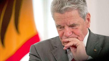Bundespräsident Joachim Gauck.