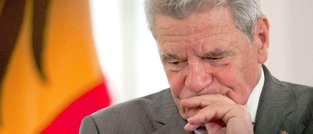 Bundespräsident Joachim Gauck.