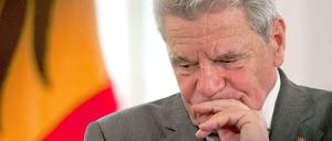 Bundespräsident Joachim Gauck.
