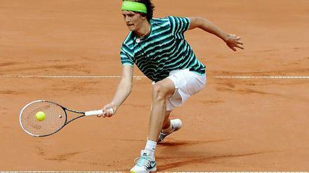 Alexander Zverev wuchs am Mittwoch über sich hinaus.
