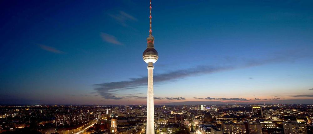Nacht über dem Alexanderplatz