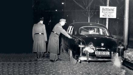 Eine Rekonstruktion des Grenzübertritts von Otto John. 