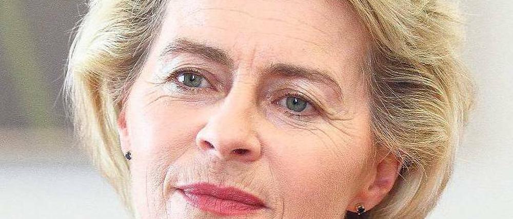 Ursula von der Leyen wurde in der ZDF-Show „strafversetzt“.