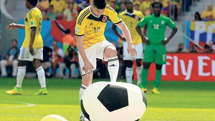 Ballyhoo. James Rodriguez wurde einer der Stars des Turniers.