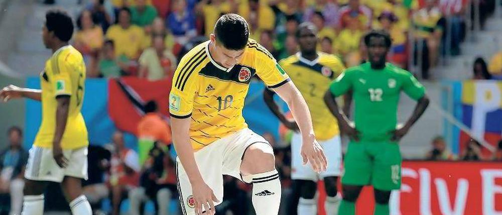 Ballyhoo. James Rodriguez wurde einer der Stars des Turniers.