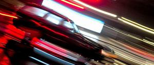 Schnell, viel zu schnell: So sind viel zu viele Autofahrer unterwegs.