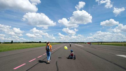 Am Volksentscheid Tempelhofer Feld durften viele Menschen, die in Berlin leben, nicht teilnehmen.