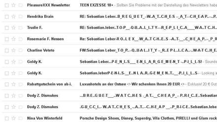 Der Filter unseres Autors: bisschen Gucci. bisschen Genitalverlängerung.