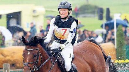 Sicherheitssystem am Oxer. Ingrid Klimke wird auch in Aachen starten. 