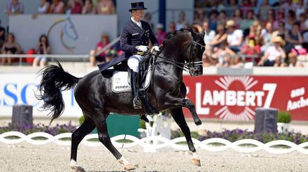 Totilas feiert in Aachen sein Comeback.