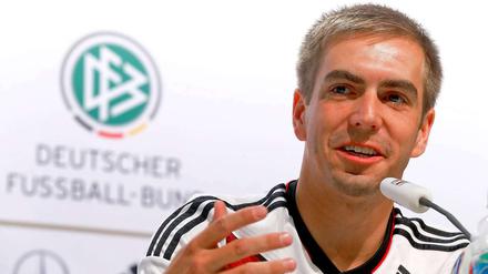 Rücktritt mit einem Lächeln. Philipp Lahm hat mit der Nationalelf alles erreicht.