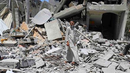 Trümmer im Gazastreifen.