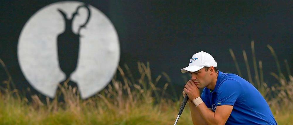 So richtig gut läuft es für Martin Kaymer bei den British Open bisher nicht.