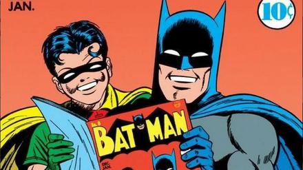 Freunde fürs Leben: Batman und Robin auf einem Heftcover von 1941.