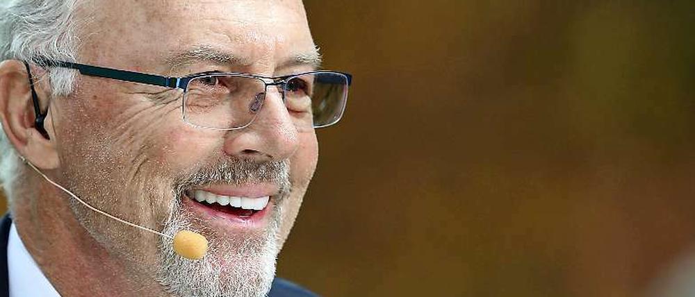 Franz Beckenbauer ist überrascht worden von dem Rücktritt von Philipp Lahm.