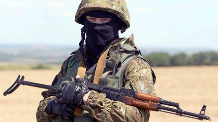 Separatist im Osten der Ukraine