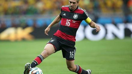 Nicht mehr im Nationaltrikot: Weltmeister Phillip Lahm.