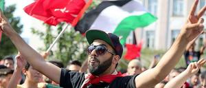Demonstration gegen Gaza-Krieg in Essen