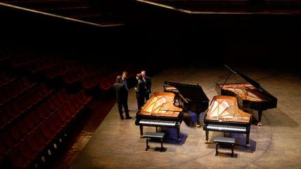 Das Gershwin Piano Quartet.