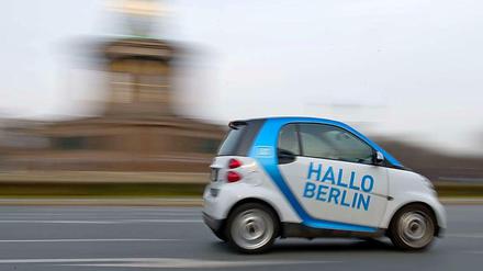 Voll im Trend: Vor allem bei jungen Leuten wird Carsharing immer beliebter.