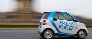 Voll im Trend: Vor allem bei jungen Leuten wird Carsharing immer beliebter.